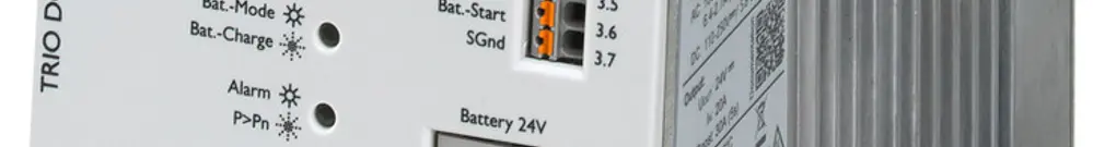 Impianto UPS PX TRIO-UPS-2G/1AC/24DC/20 Modbus IN 1L OUT 24VDC/20A 
