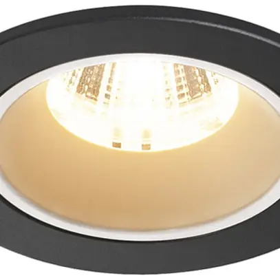 Downlight LED SLV NUMINOS S 8.6W 720lm 2700K 40° VAR Ø80×52mm no/bc 