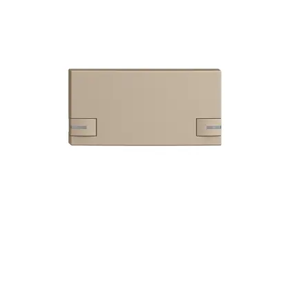 Bouton EDIZIOdue zeptrionAIR scène sans marquage avec LED sand 