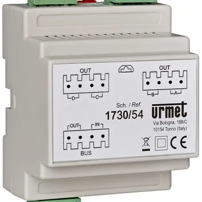 REG-Videoverteiler Urmet 90×90×65mm 5TE 
