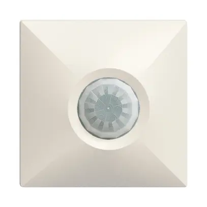 UP-Präsenzmelder pirios 360P 2 Relais EDIZIOdue eckig, Master, weiss 