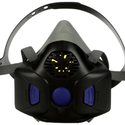 Semimaschera 3M Secure Click HF-802SD taglia M con membrana fonica 