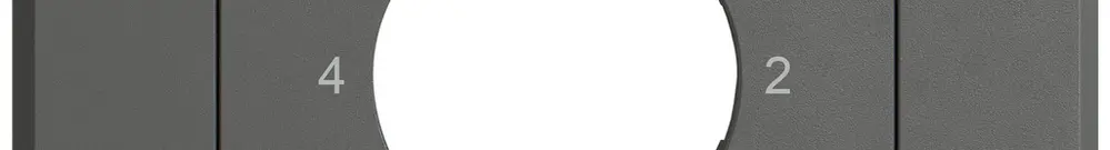 UP-Montageset EDIZIO.liv SNAPFIX® f.Drehschalter m.Schloss 4-1-2-3 dgu 