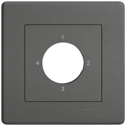 UP-Montageset EDIZIO.liv SNAPFIX® f.Drehschalter m.Schloss 4-1-2-3 dgu 