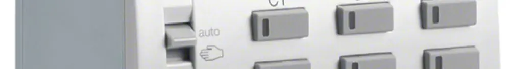 Attuatore di riscaldamento AMD Hager TYM646R KNX ETS sestuplo con regolatore 