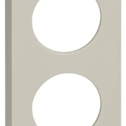 Cache Living Now pour TV 2 trous 1 module sand 