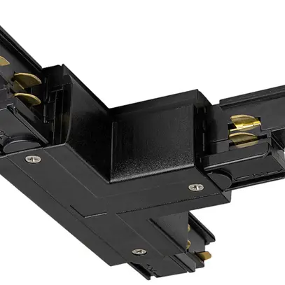 Raccord en T SLV S-TRACK 3~ DALI PE LEFT 220…240V noir 