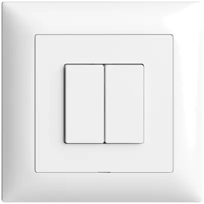 Interruttore INC 2K/2T Edue Wiser bianco 