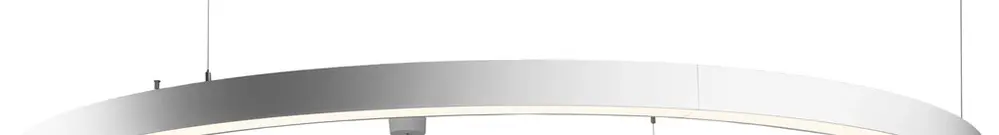 Lampada sospesa LED Sylvania Nilo 85W 9570lm 840 DALI Ø1200mm bianco 
