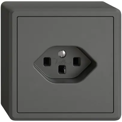 Presa AP EDIZIO.liv SNAPFIX® 1×T23 grs 