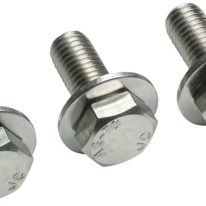 Anschlussschraube Hager M12×25mm rostgeschützt mit Federelement Ø28mm 3 Stück 