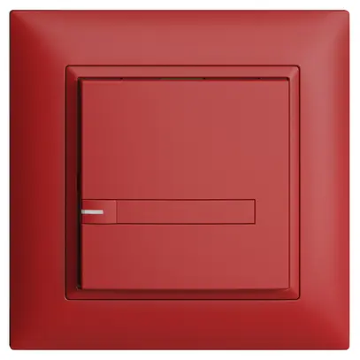 Poussoir KNX RGB ENC EDUE FMI, 250mW, a.LED RGB, papier, 1×pouss., 1×touche, ber 