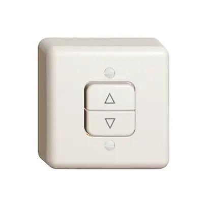 Kit frontal AP FH blanc pour poussoir & interrupt.stores 
