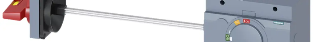 Commande arrêt d'urgence 90° Siemens SENTRON pour 3VA1/2 400…630 