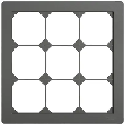 Cadre de recouvrement ENC EDIZIO.liv SNAPFIX® 3×3 216×216mm grf 