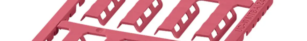 Repères pour câble PX UC-WMTBA (24X5)/PP LRD 24×5mm 12 pièces rouge clair 