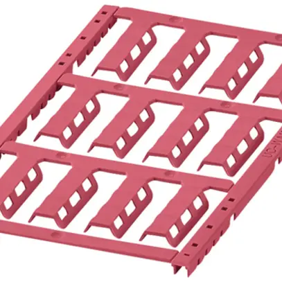 Repères pour câble PX UC-WMTBA (24X5)/PP LRD 24×5mm 12 pièces rouge clair 
