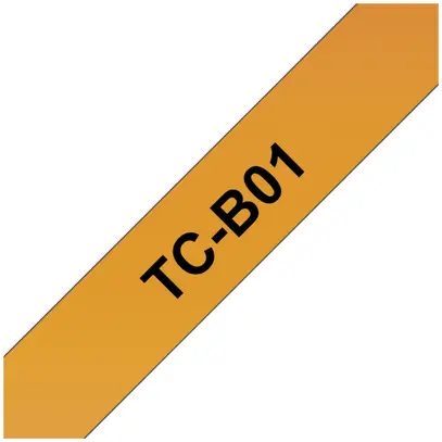 Cassette ruban TC 12mm×7.7m orange 