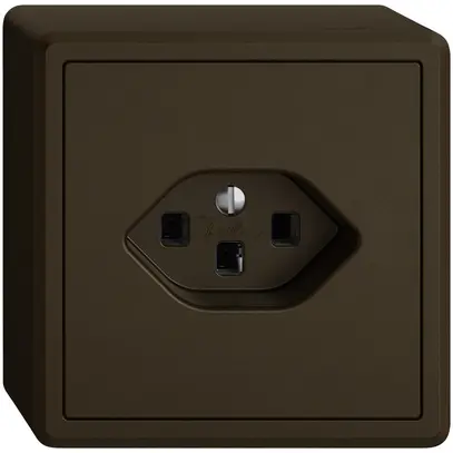 Prise AP EDIZIO.liv SNAPFIX® 1×T23 br 