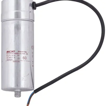 Condensatore ICAR MLR25U2560045128/I-C 60µF 400V per avviamento Ø55×128mm 