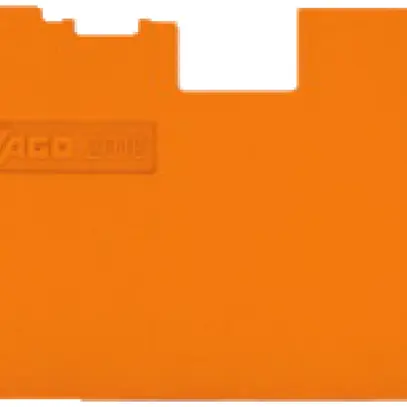 Paroi de fermetur.WAGO TopJob-S orange 2P pour série 2010 