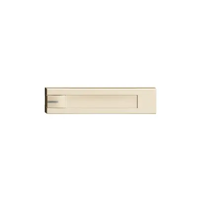 Touche 1/4 KNX/électron.a.LED+ pap.EDIZIOdue commande 1×crema 