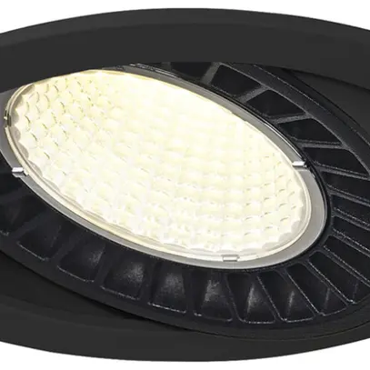 Downlight LED SLV SUPROS 31W 2700lm 4000K 60° Ø165×110mm noir 