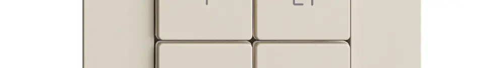 Comando per dimmer 1c scena/4t Edue Wiser crema 