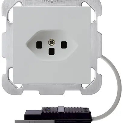 Prise INC T23 kallysto gris clair adapt. câble rond 5P L1&boîte G2704 