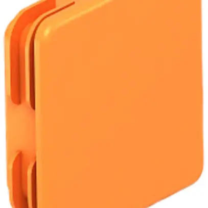 Cappuccio Bettermann per barra profilata 41×41mm arancione 