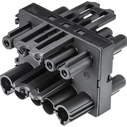 Blocco di distribuzione-H Wieland 5P GST 18i5 nero 