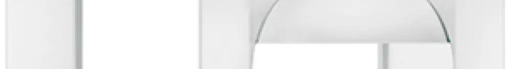 Protezione ESYLUX IP20-CH per PD 180/MD 180, bianco 