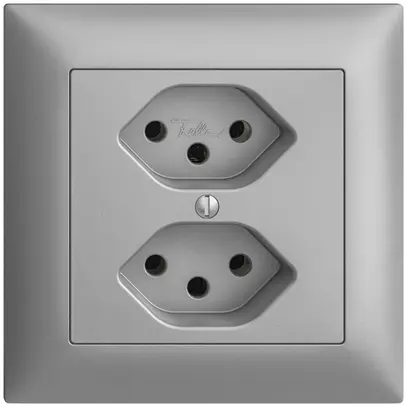 Presa INC EDIZIOdue 2×T13 silver 
