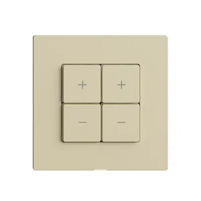Stazione secondaria per dimmer 2c/4t WLAN Edue Wiser vanille 