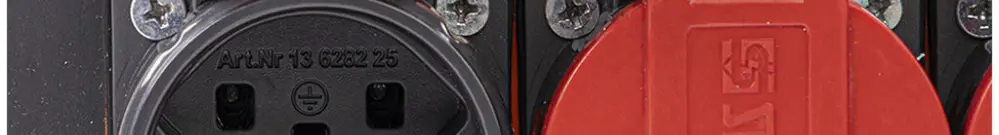 Presa multipla Steffen PROFESSIONAL 3×T25 3m nero 