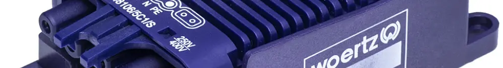 Boîte de raccordement rapide Woertz pour câble plat Combi/DALI 5P C1 