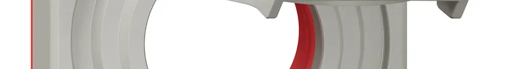 Couvercle avec clapet NEVO Ø42mm verrouillable IP55 grc (joint ro) 