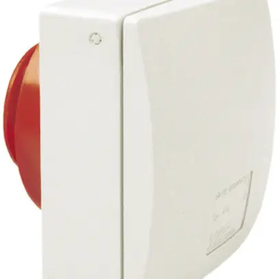 Presa INS mondo 5L 16A 6h 90×90mm, bianco puro 