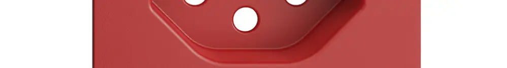 Placca frontale EDIZIOdue T13 berry 60×60mm con lente 