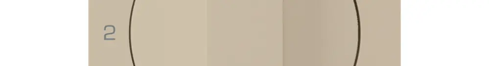 Interruttore rotativo INC kallysto 5/1L beige 