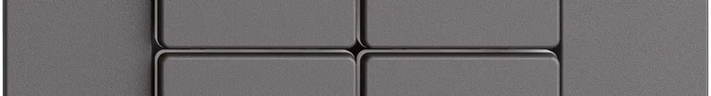 Comando per pulsante scena 4 scene/4T Edue Wiser grigio scuro 