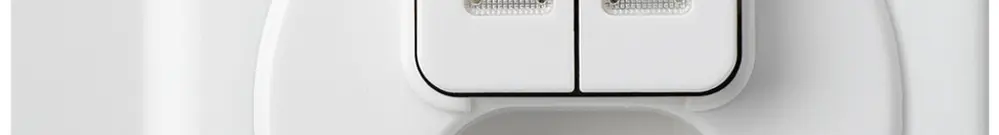 Combinazione luminosa AP basico 3+A-R/1L+tipo 13 bianco 2 lenti 