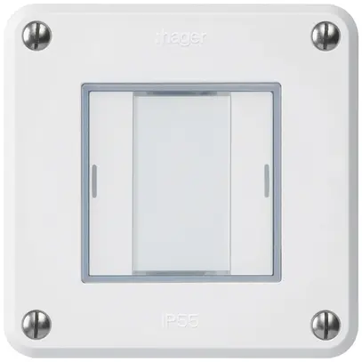 Tasto INC robusto A KNX 2× bianco LED RGB s/e-link 