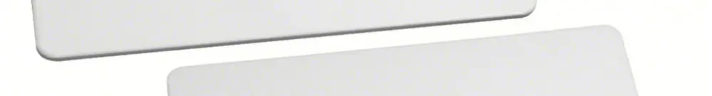 Wand-Blende Tehalit DABA 50×80mm, reinweiss 