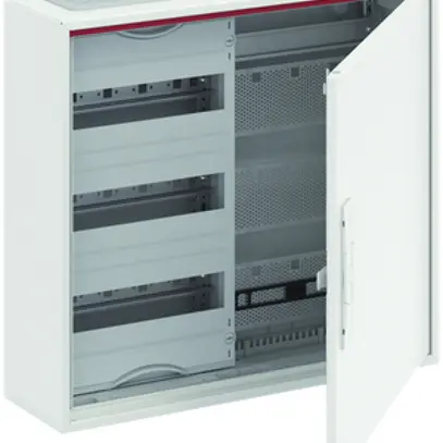 Distributore AP ABB CA 23VM, 2-parte 3 file 36UM + media, porta 