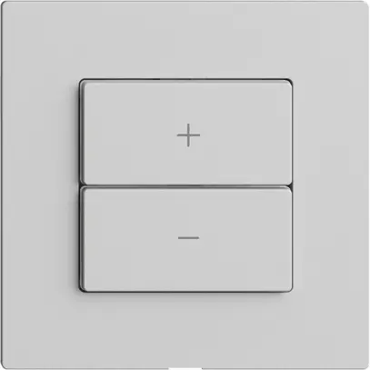 Comando per dimmer 1K/2T Edue Wiser grigio chiaro 