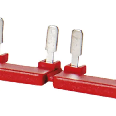 Pettine connettore ComatReleco B20-R, per S12, ponte A2, rosso, 5 pezzi 