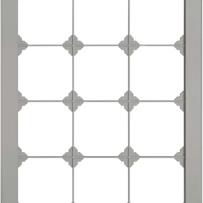 En-tête ENC EDIZIO.liv SNAPFIX® 4×3 pour combinaisons au choix gris clair 