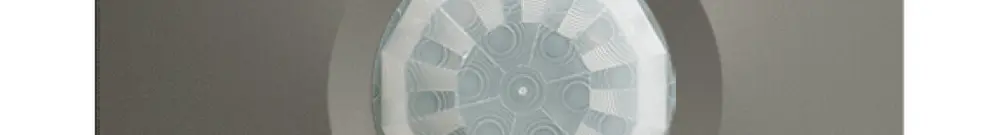 Rilevatore di presenza INC pirios 360P 2 relais EDIZIOdue ang.Mast.grigio scuro 