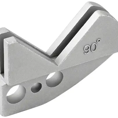 Insert pour profilé 90° CIMCO max. 25×45mm pour cisaille à tubes 